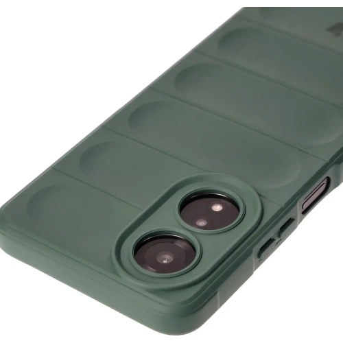 Pancerne etui Bizon Case Tur do Oppo A58 4G ciemnozielone