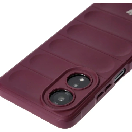 Pancerne etui Bizon Case Tur do Oppo A58 4G ciemnofioletowe