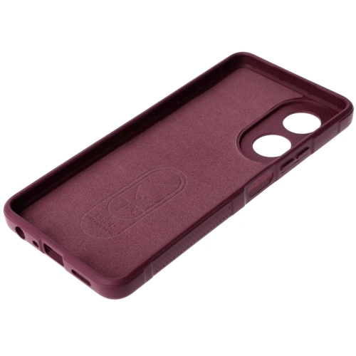 Pancerne etui Bizon Case Tur do Oppo A58 4G ciemnofioletowe