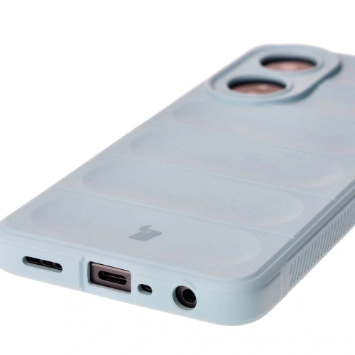 Pancerne etui Bizon Case Tur do Oppo A58 4G jasnoniebieskie