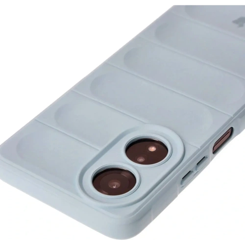 Pancerne etui Bizon Case Tur do Oppo A58 4G jasnoniebieskie