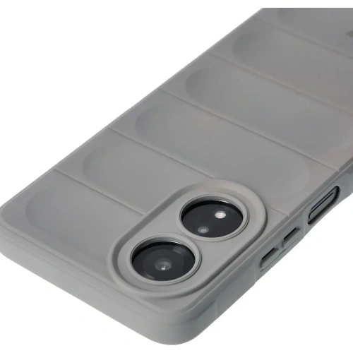 Pancerne etui Bizon Case Tur do Oppo A58 4G jasnoszare