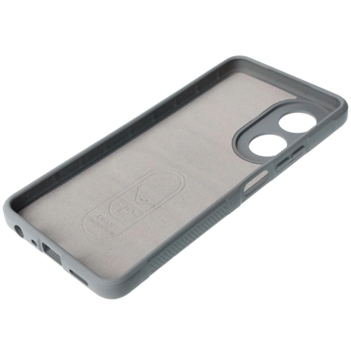 Pancerne etui Bizon Case Tur do Oppo A58 4G jasnoszare