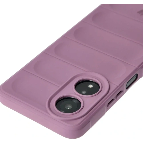 Pancerne etui Bizon Case Tur do Oppo A58 4G jasnofioletowe