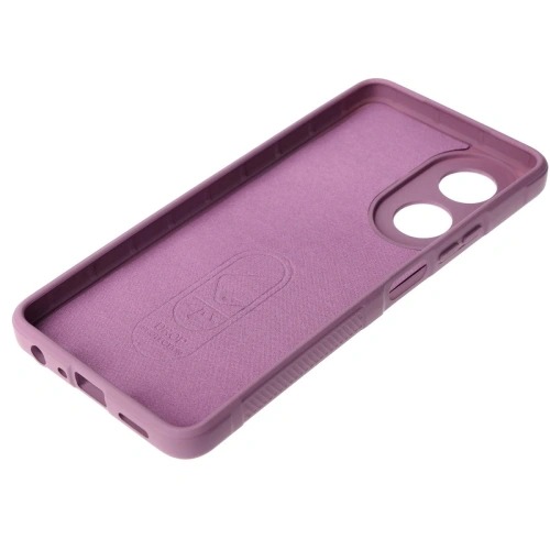 Pancerne etui Bizon Case Tur do Oppo A58 4G jasnofioletowe