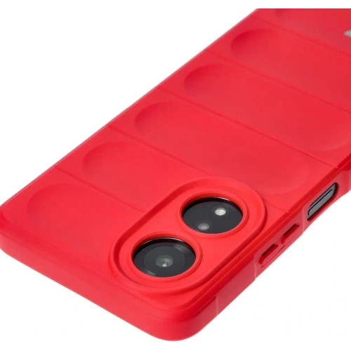 Pancerne etui Bizon Case Tur do Oppo A58 4G czerwone