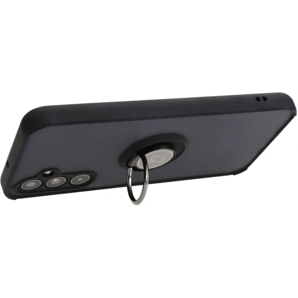 Hurtownia GSM - Bizon Case Hybrid Ring Samsung Galaxy M34 5G fumuriu cu un cadru negru - BIZ3974 - {ean13} - Hurt