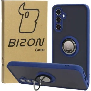 Hurtownia GSM - Bizon Case Hybrid Ring Samsung Galaxy M34 5G rauchig mit einem navyblauen Rahmen - BIZ3975 - {ean13} - Hurt