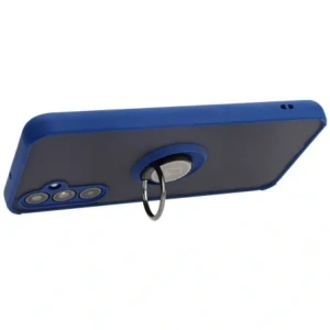 Hurtownia GSM - Bizon Case Hybrid Ring Samsung Galaxy M34 5G rauchig mit einem navyblauen Rahmen - BIZ3975 - {ean13} - Hurt