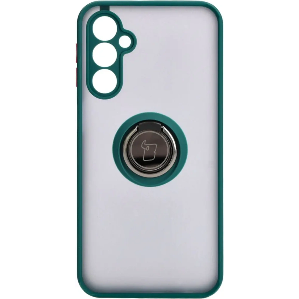 Wholesale Bizon Case Hybrid Ring Samsung Galaxy M34 5G smoky with a dark green frame - BIZ3976 - {ean13} - Hurt