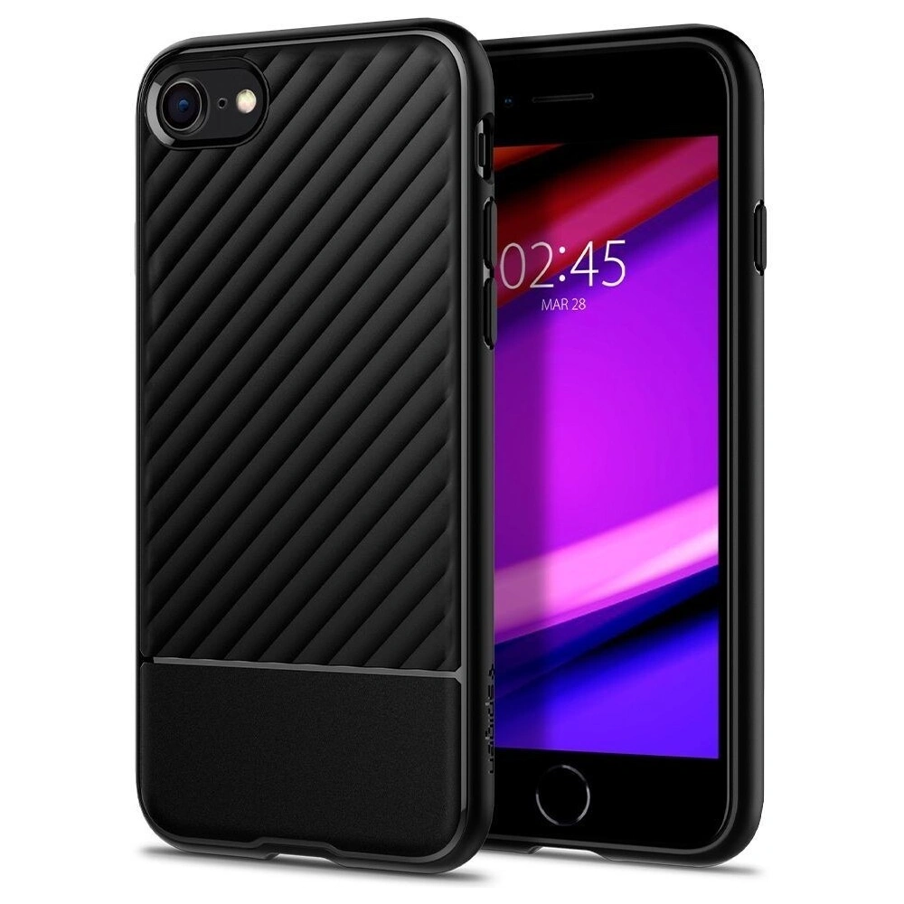 Hurtownia GSM - Etui Spigen Core Armor Apple iPhone SE 2022/SE 2020/8/7 Matte Black - SPN1083BLK - {ean13} - Hurt