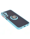 Hurtownia GSM - Etui s úchopem na prst Bizon Case Hybrid Ring do Samsung Galaxy M34 5G kouřové s jasně modrým rámečkem - BIZ3977 - {ean13} - Hurt