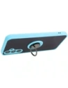 Hurtownia GSM - Etui s úchopem na prst Bizon Case Hybrid Ring do Samsung Galaxy M34 5G kouřové s jasně modrým rámečkem - BIZ3977 - {ean13} - Hurt