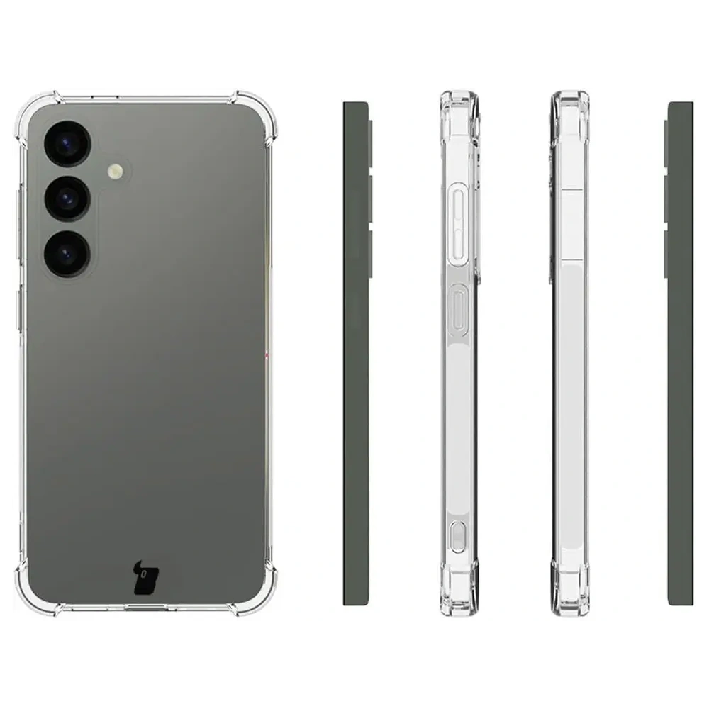Hurtownia GSM - Elastyczne etui Bizon Case Salpa do Samsung Galaxy S24 przezroczyste - BIZ3985 - {ean13} - Hurt