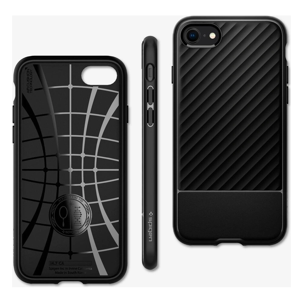 Hurtownia GSM - Etui Spigen Core Armor Apple iPhone SE 2022/SE 2020/8/7 Matte Black - SPN1083BLK - {ean13} - Hurt