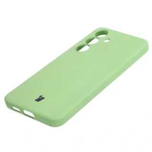 Hurtownia GSM - Bizon Case Silicone Sq Samsung Galaxy S24 verde deschis - BIZ3986 - {ean13} - Hurt
