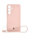 Hurtownia GSM - Bizon Case Silicone Sq Samsung Galaxy S24 roz deschis - BIZ3987 - {ean13} - Hurt