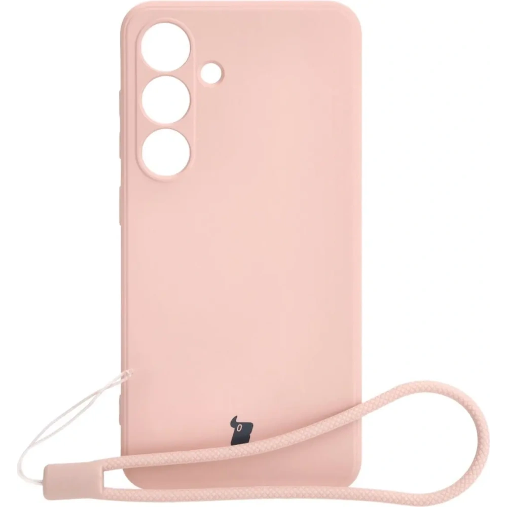 Hurtownia GSM - Bizon Case Silicone Sq Samsung Galaxy S24 roz deschis - BIZ3987 - {ean13} - Hurt