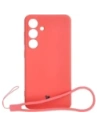 Hurtownia GSM - Etui Bizon Case Silicone Sq do Samsung Galaxy S24 špinavá růžová - BIZ3989 - {ean13} - Hurt