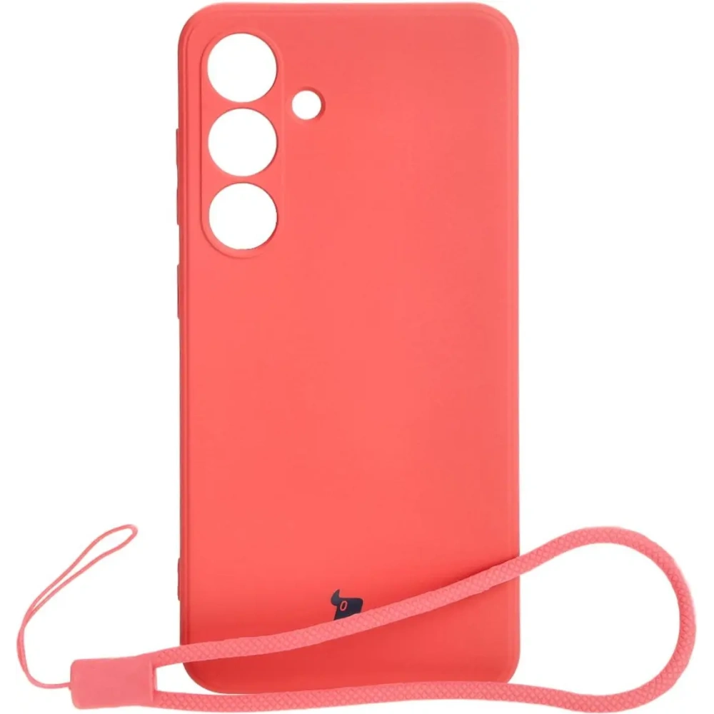 Hurtownia GSM - Etui Bizon Case Silicone Sq do Samsung Galaxy S24 špinavá růžová - BIZ3989 - {ean13} - Hurt