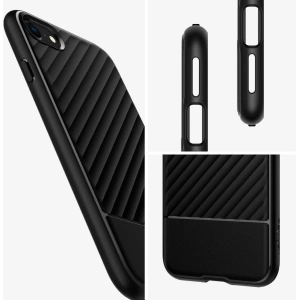 Etui Spigen Core Armor Apple iPhone SE 2022/SE 2020/8/7 Matte Black
