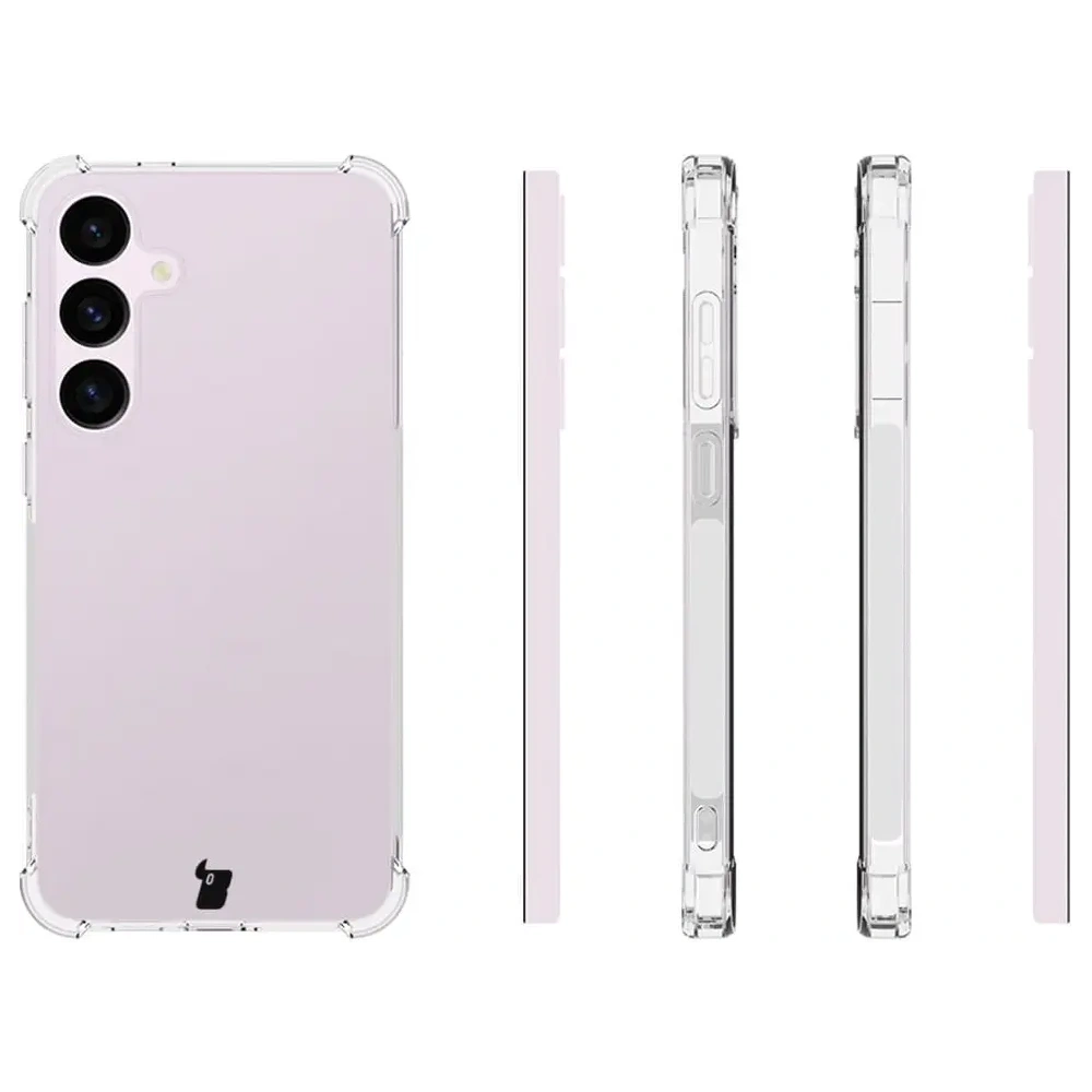 Hurtownia GSM - Elastyczne etui Bizon Case Salpa do Samsung Galaxy S24 Plus przezroczyste - BIZ3990 - {ean13} - Hurt