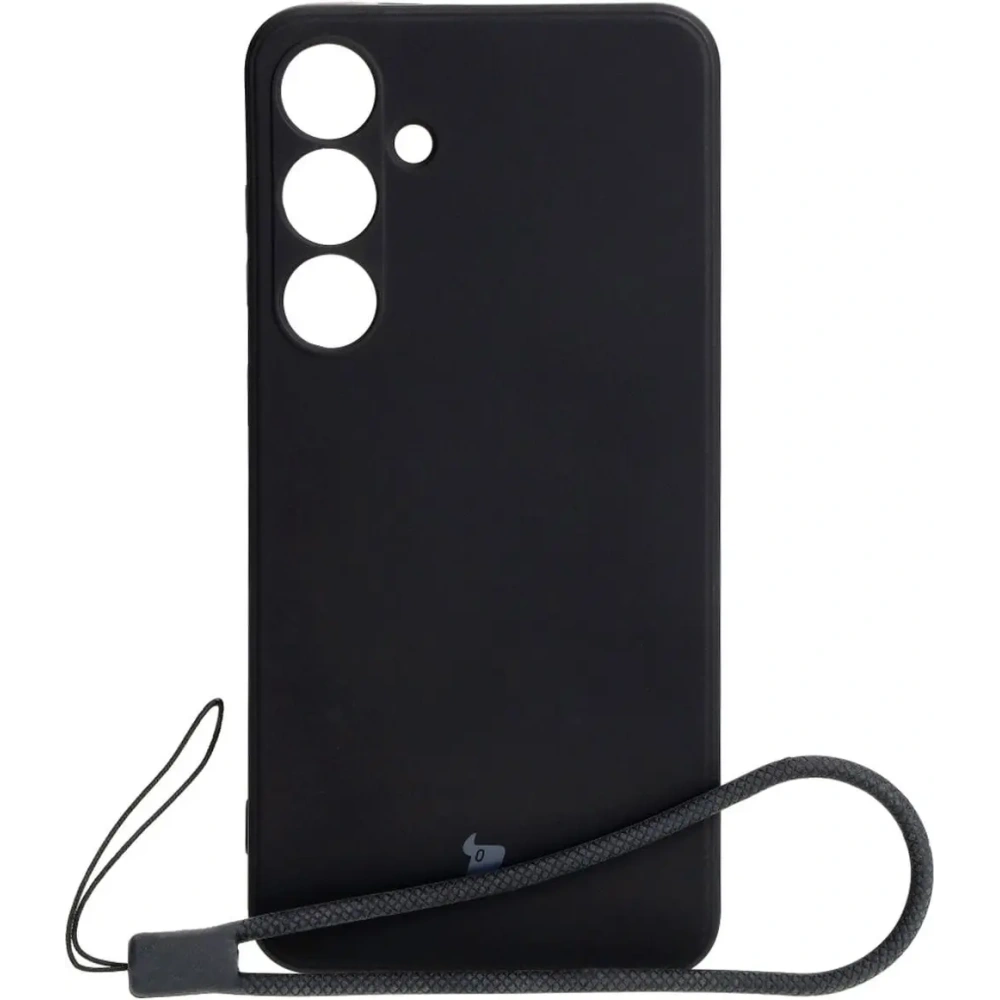Wholesale Bizon Case Silicone Sq Samsung Galaxy S24 Plus black - BIZ3991 - {ean13} - Hurt