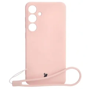 Hurtownia GSM - Bizon Case Silicone Sq Samsung Galaxy S24 Plus roz deschis - BIZ3993 - {ean13} - Hurt