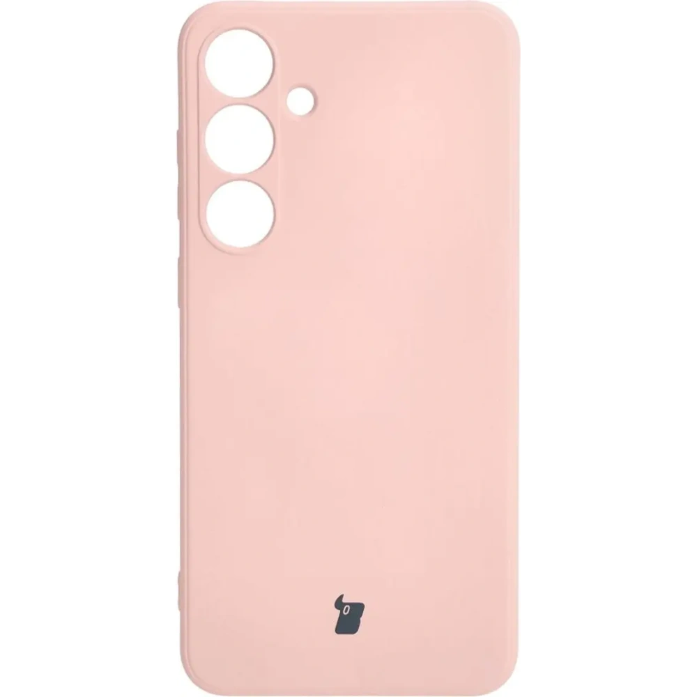 Wholesale Bizon Case Silicone Sq Samsung Galaxy S24 Plus light pink - BIZ3993 - {ean13} - Hurt