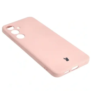 Wholesale Bizon Case Silicone Sq Samsung Galaxy S24 Plus light pink - BIZ3993 - {ean13} - Hurt