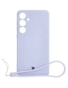 Wholesale Bizon Case Silicone Sq Samsung Galaxy S24 Plus light purple - BIZ3994 - {ean13} - Hurt