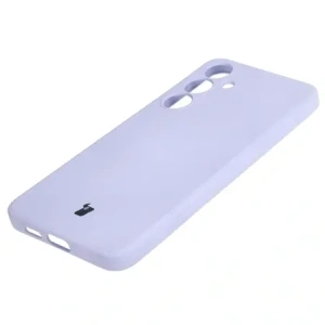 Wholesale Bizon Case Silicone Sq Samsung Galaxy S24 Plus light purple - BIZ3994 - {ean13} - Hurt