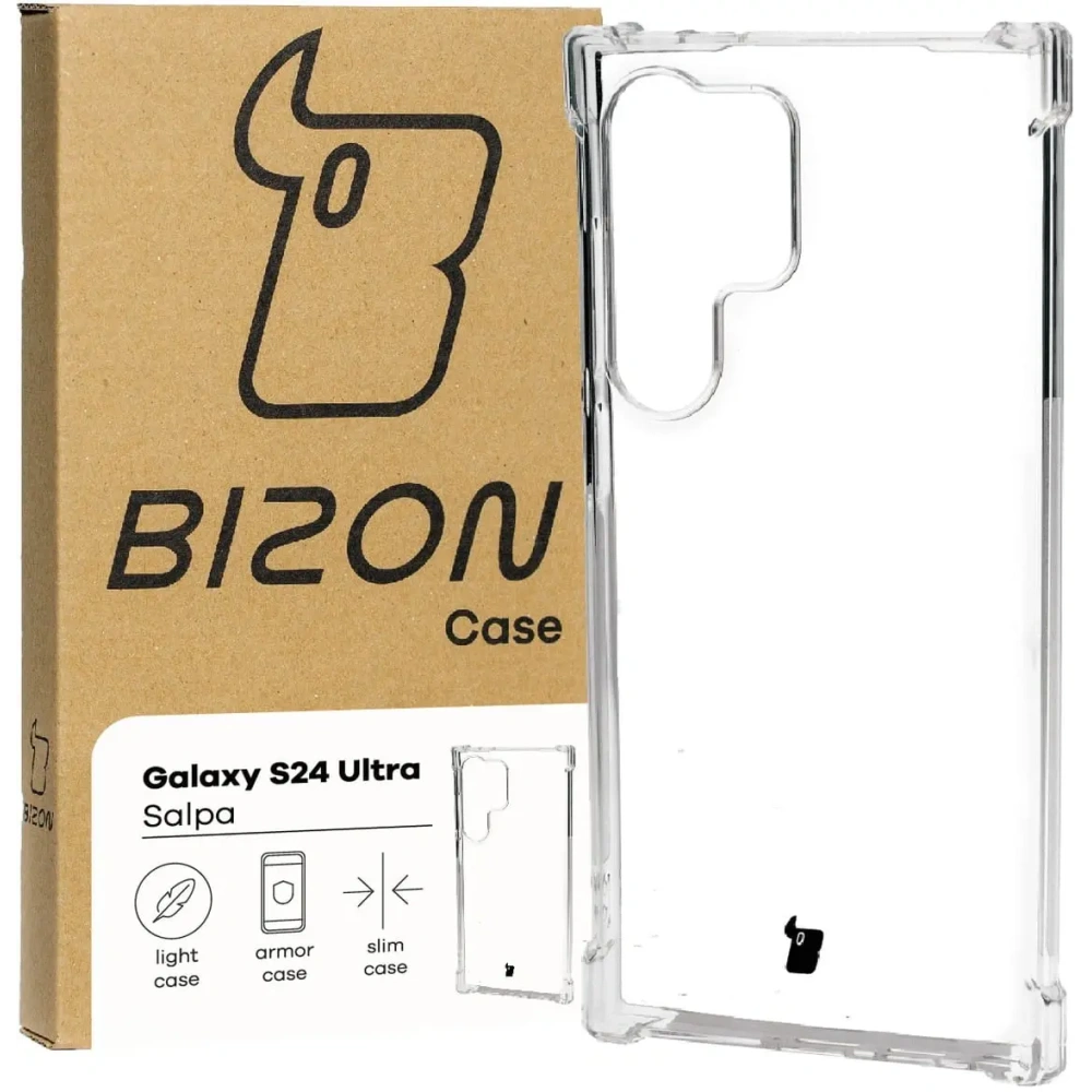 Hurtownia GSM - Bizon Case Salpa Samsung Galaxy S24 Ultra klar - BIZ3996 - {ean13} - Hurt