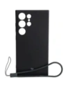 Bizon Case Silikon Sq Samsung Galaxy S24 Ultra schwarz