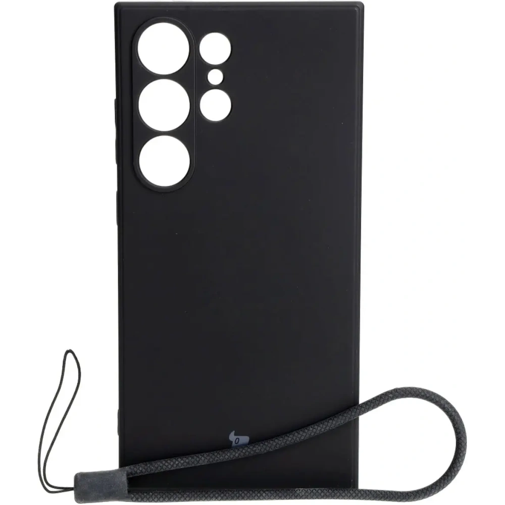 Hurtownia GSM - Etui Bizon Case Silicone Sq do Samsung Galaxy S24 Ultra czarne - BIZ3997 - {ean13} - Hurt