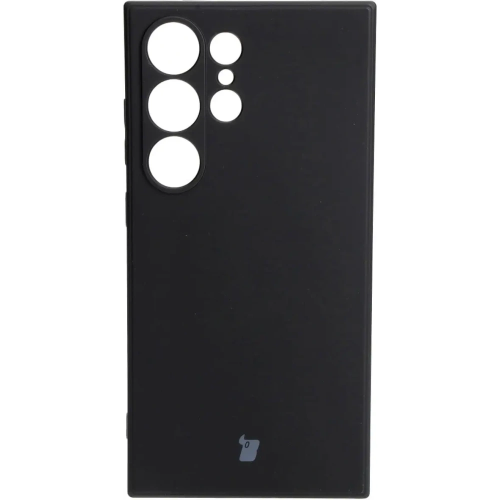 Hurtownia GSM - Etui Bizon Case Silicone Sq do Samsung Galaxy S24 Ultra czarne - BIZ3997 - {ean13} - Hurt