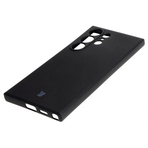 Etui Bizon Case Silicone Sq do Samsung Galaxy S24 Ultra czarne