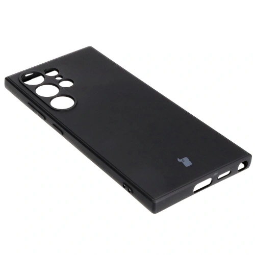 Etui Bizon Case Silicone Sq do Samsung Galaxy S24 Ultra czarne