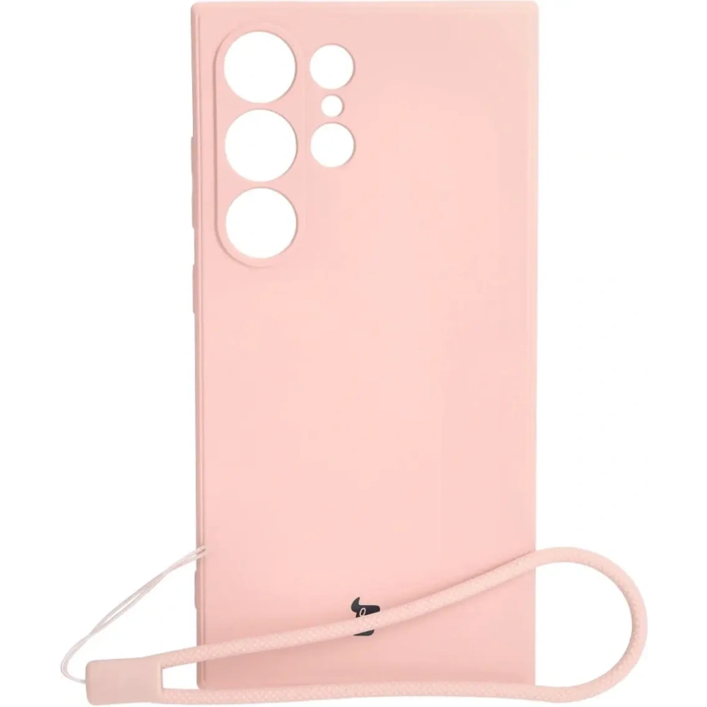 Hurtownia GSM - Bizon Case Silikon Sq Samsung Galaxy S24 Ultra hellrosa - BIZ3998 - {ean13} - Hurt