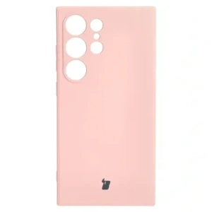 Hurtownia GSM - Bizon Case Silicone Sq Samsung Galaxy S24 Ultra roz deschis - BIZ3998 - {ean13} - Hurt