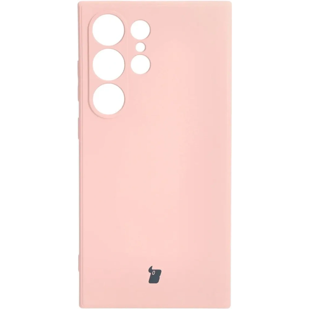 Hurtownia GSM - Bizon Case Silicone Sq Samsung Galaxy S24 Ultra roz deschis - BIZ3998 - {ean13} - Hurt