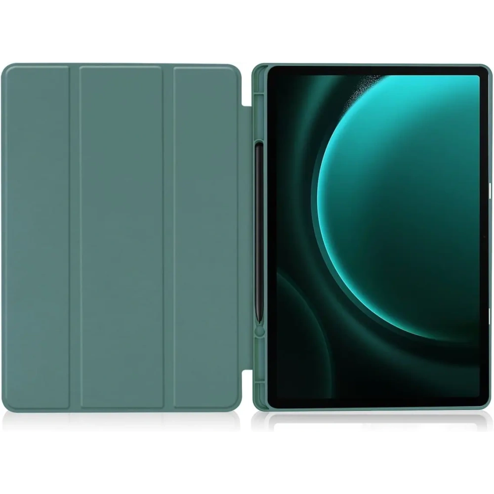 Wholesale Bizon Case Tab Lizard Samsung Galaxy Tab S9 FE Plus dark green - BIZ4001 - {ean13} - Hurt