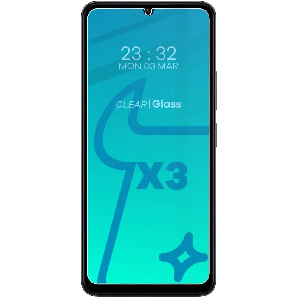 Hurtownia GSM - BIZON Clear 3x kijelző üveg + kamera üveg Redmi 13C/Poco C65 - BIZ4004 - {ean13} - Hurt