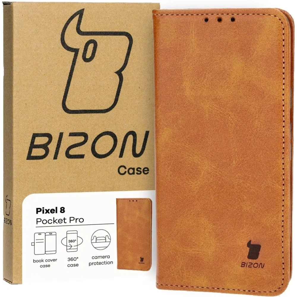 Wholesale Bizon Case Pocket Pro Google Pixel 8 brown - BIZ4005 - {ean13} - Hurt