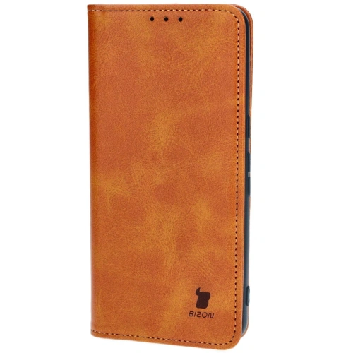 Etui z klapką Bizon Case Pocket Pro do Google Pixel 8 Pro brązowe