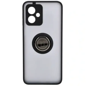 Hurtownia GSM - Etui s úchytem na prst Bizon Case Hybrid Ring pro Motorola Moto G54 5G kouřové s černým rámečkem - BIZ4011 - {ean13} - Hurt