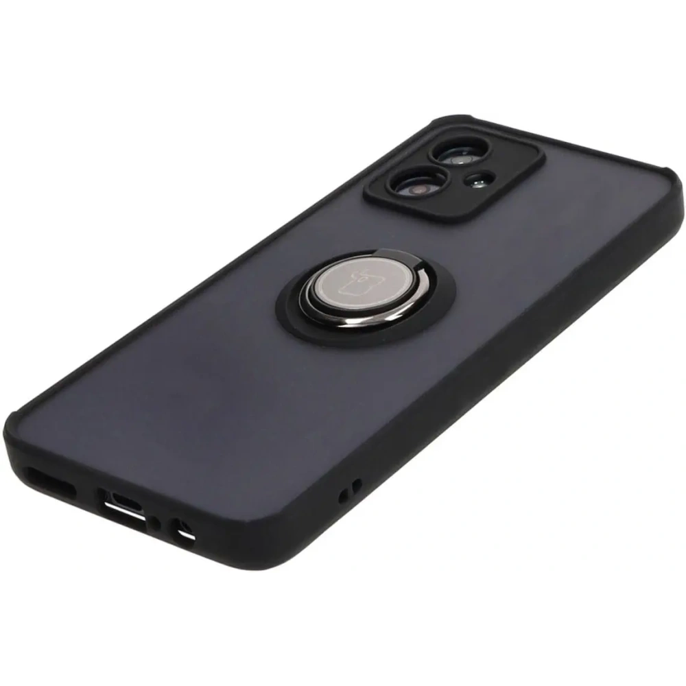 Wholesale Bizon Case Hybrid Ring Motorola Moto G54 5G smoky with a black frame - BIZ4011 - {ean13} - Hurt
