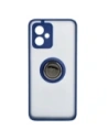 Hurtownia GSM - Etui z uchwytem na palec Bizon Case Hybrid Ring do Motorola Moto G54 5G przydymione z granatową ramką - BIZ4012 - {ean13} - Hurt
