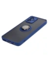 Hurtownia GSM - Bizon Case Hybrid Ring Motorola Moto G54 5G füstös színű, sötétkék kerettel - BIZ4012 - {ean13} - Hurt
