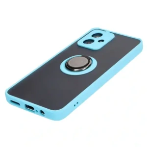 Hurtownia GSM - Etui s úchopem na prst Bizon Case Hybrid Ring pro Motorola Moto G54 5G kouřové s jasně modrým rámečkem - BIZ4013 - {ean13} - Hurt